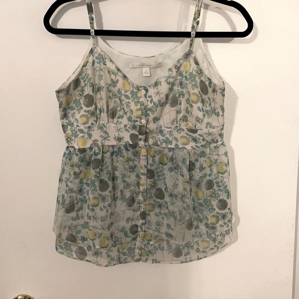Lemon and like print blouse